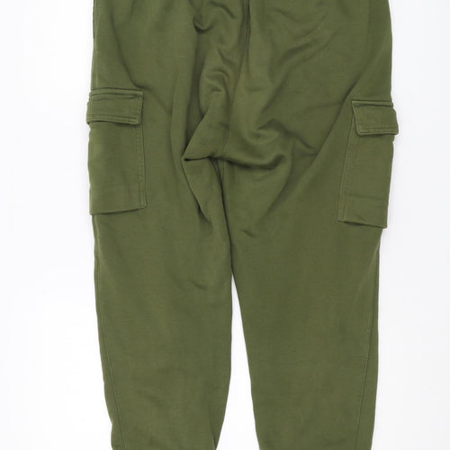 Nike Men's Green Cargo Joggers - Large