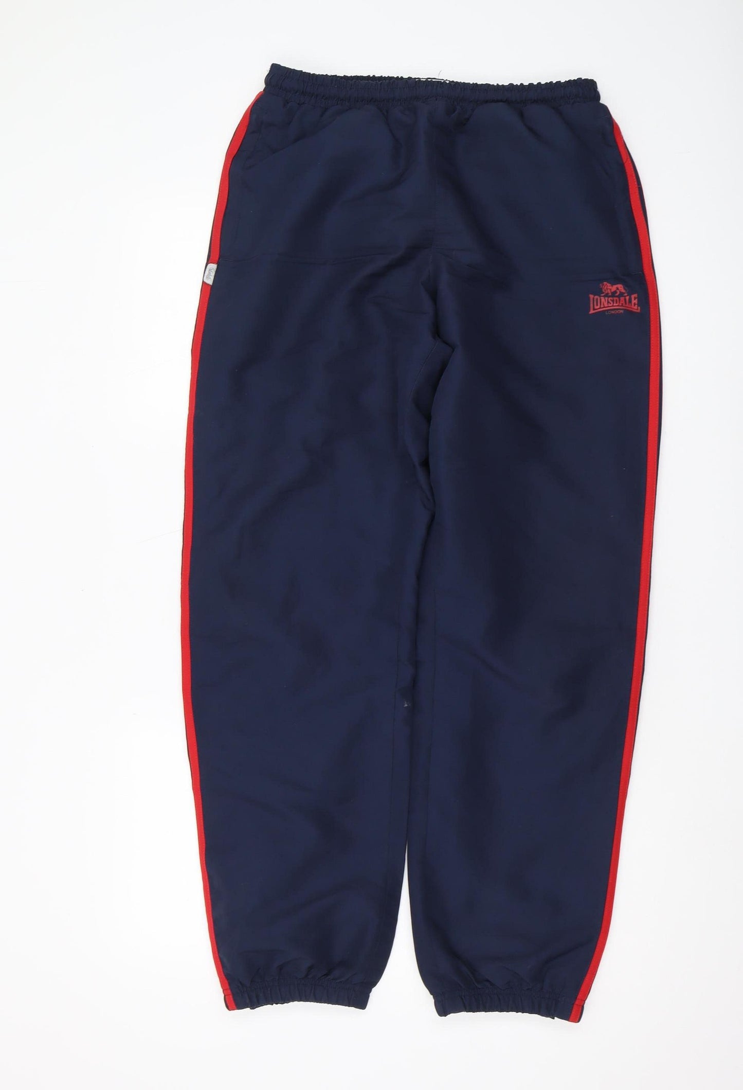 Lonsdale Men's Blue Jogger Trousers - Small
