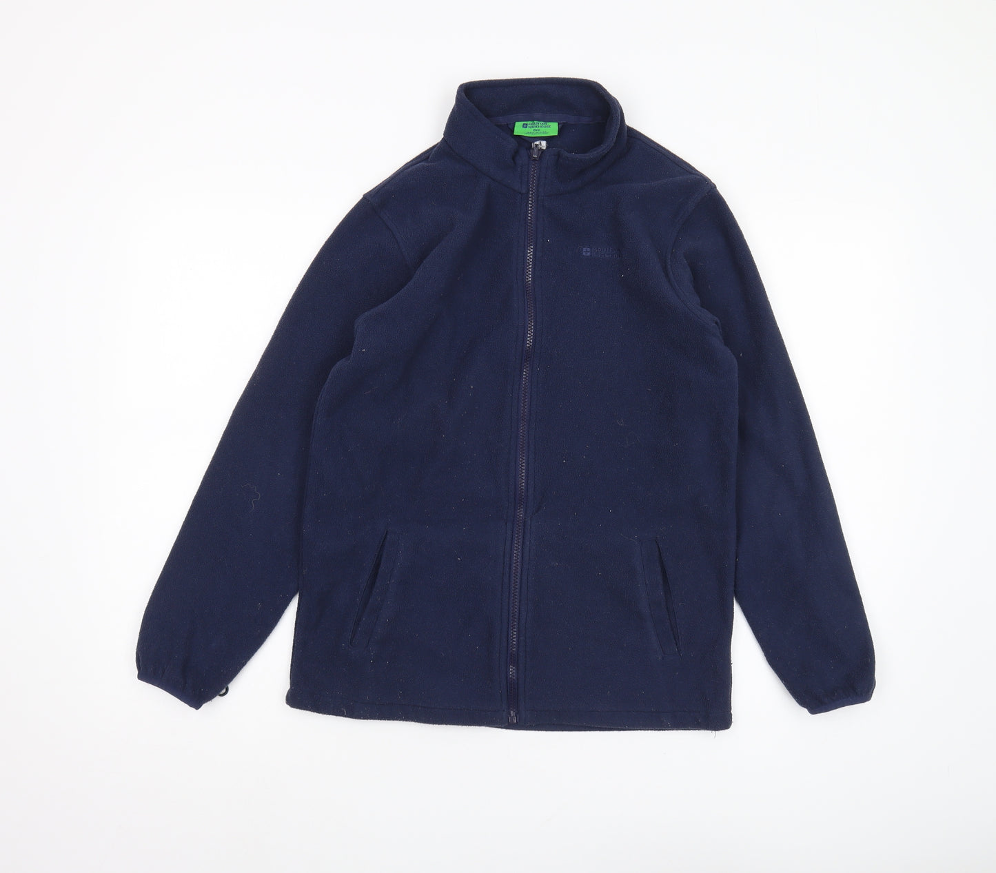 Mountain Warehouse Boys Blue Fleece Mid-Length Jacket 13Y