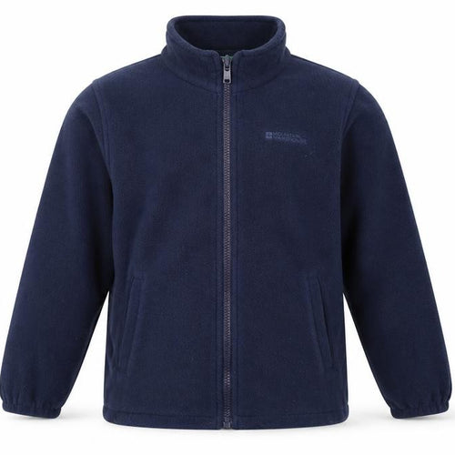 Mountain Warehouse Boys Blue Fleece Mid-Length Jacket 13Y