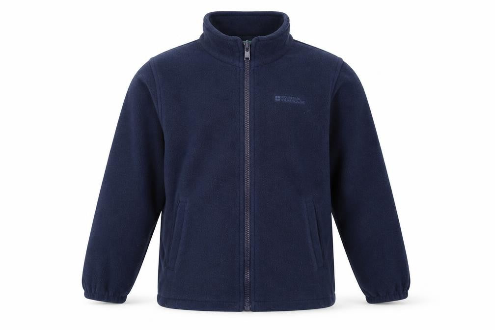 Mountain Warehouse Boys Blue Fleece Mid-Length Jacket 13Y