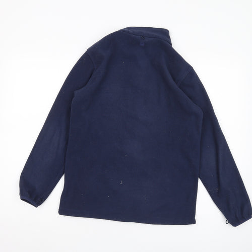 Mountain Warehouse Boys Blue Fleece Mid-Length Jacket 13Y