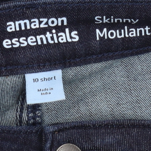 Amazon Essentials Women's Blue Skinny Jeans Size 10