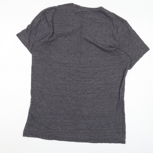 Levi's Men's Grey M T-Shirt, Crew Neck, Short Sleeve