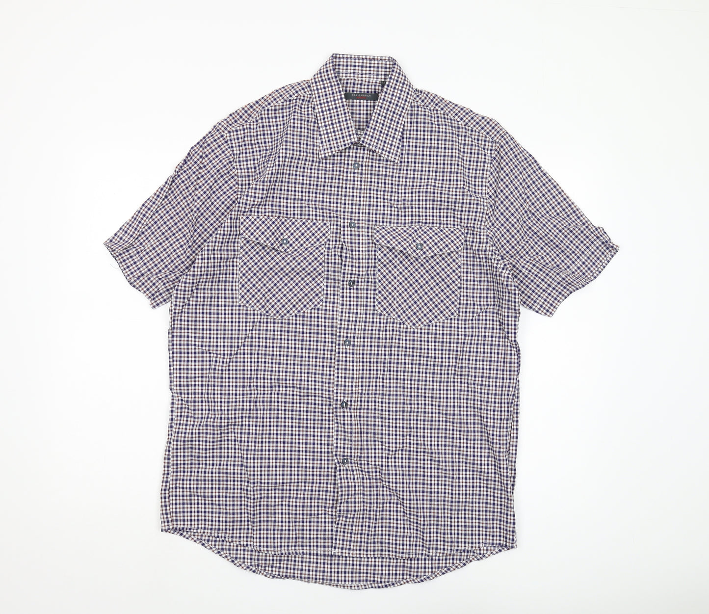 Sea Barrier Men's Multicoloured Check Shirt M