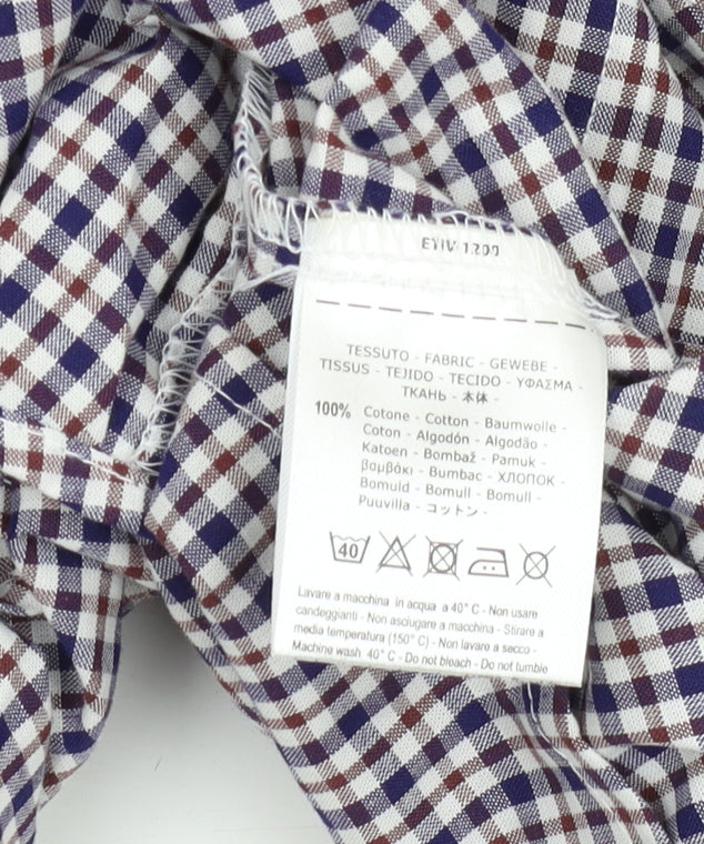 Sea Barrier Men's Multicoloured Check Shirt M