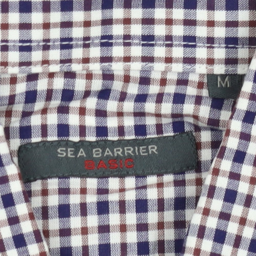 Sea Barrier Men's Multicoloured Check Shirt M