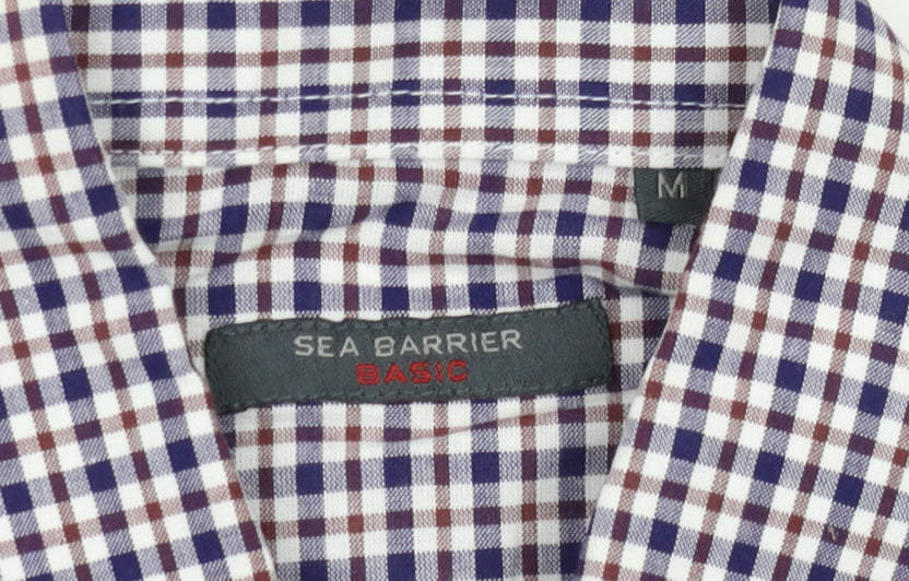 Sea Barrier Men's Multicoloured Check Shirt M