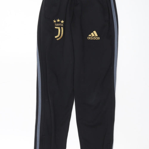 Adidas Boys Black Juventus Joggers, Size 16 Years