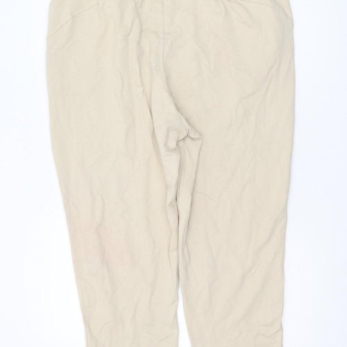 Marks and Spencer Beige Joggers, Size 16, Women's Casual Trousers