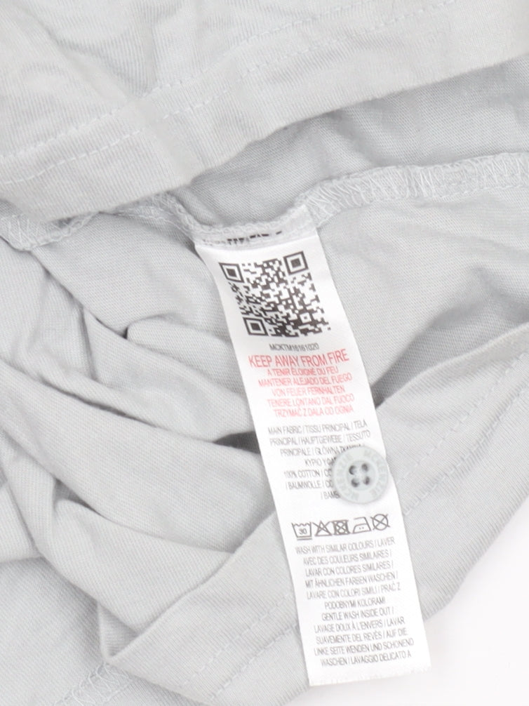 McKenzie Men's Grey Short Sleeve Polo - M