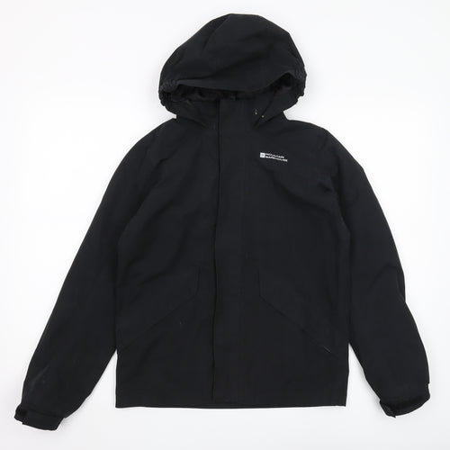 Mountain Warehouse Boys Black Waterproof Parka Coat 11-12Y