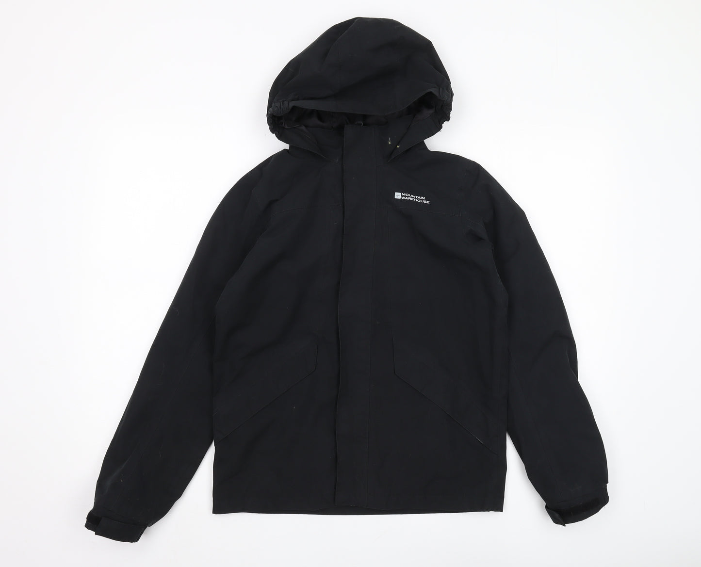 Mountain Warehouse Boys Black Waterproof Parka Coat 11-12Y