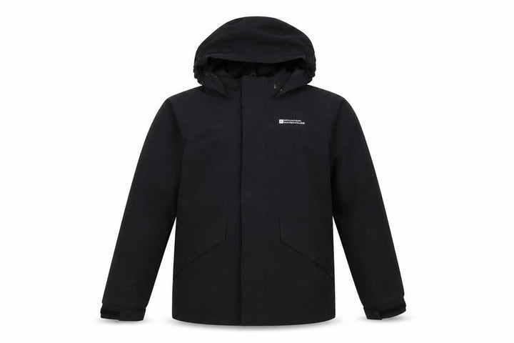 Mountain Warehouse Boys Black Waterproof Parka Coat 11-12Y