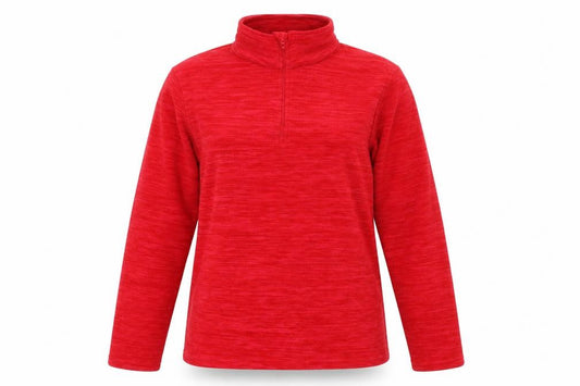 Front view of Mountain Warehouse Women's Red Pullover Sweatshirt UK 14