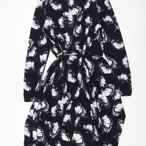 Marks and Spencer Women's Multicoloured Floral Dress, Size 14