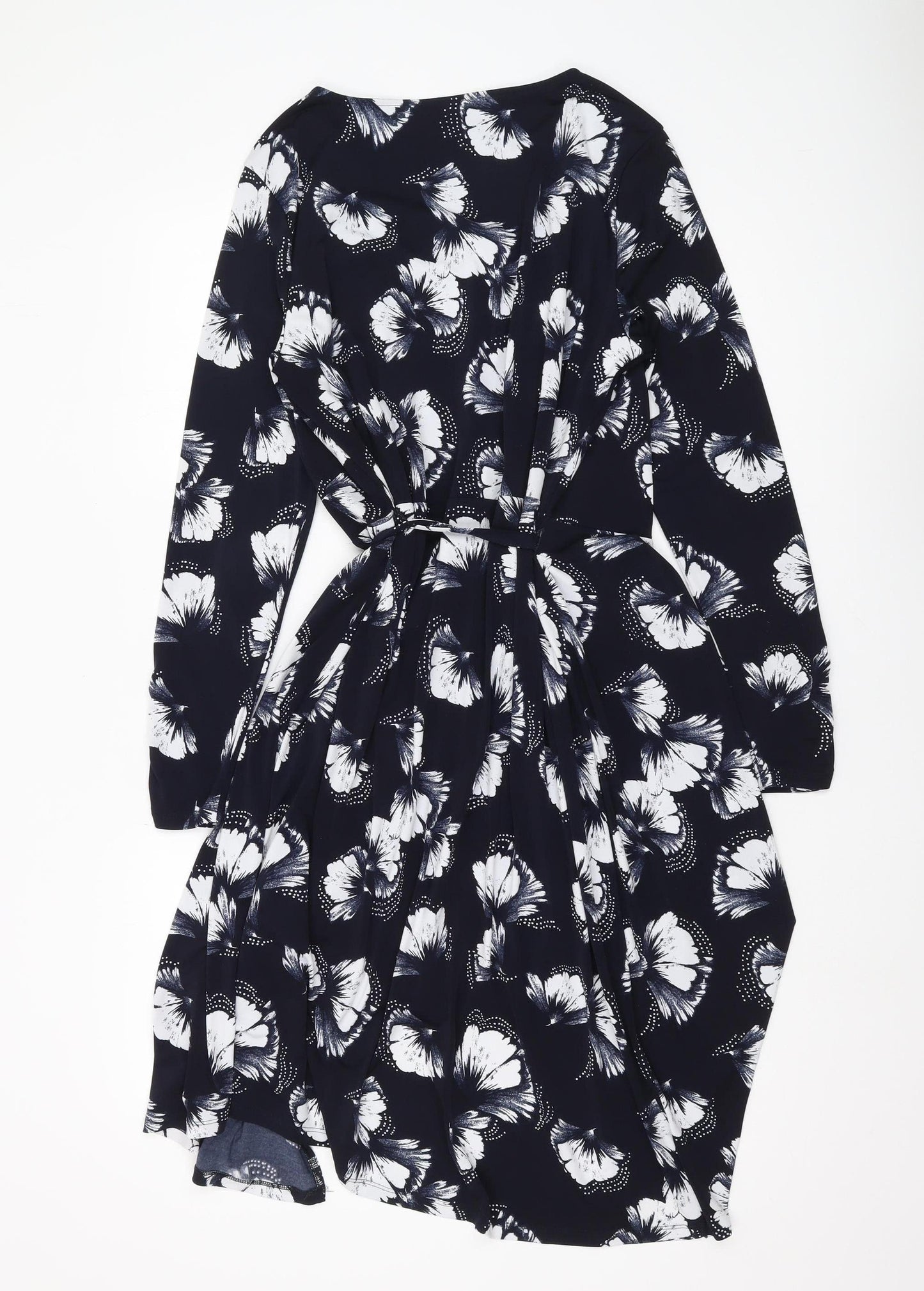 Marks and Spencer Women's Multicoloured Floral Dress, Size 14