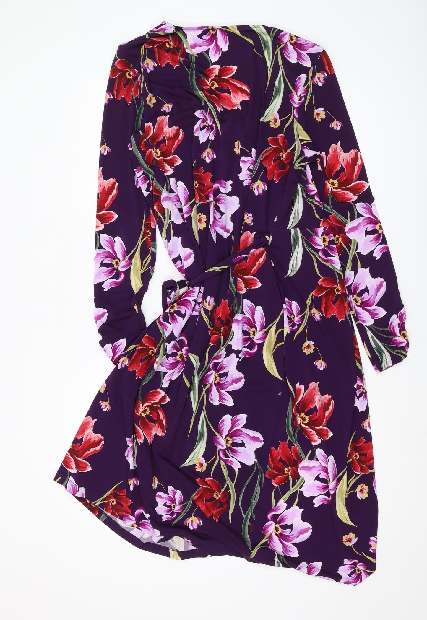 Marks and Spencer Women's Floral Wrap Dress Size 14