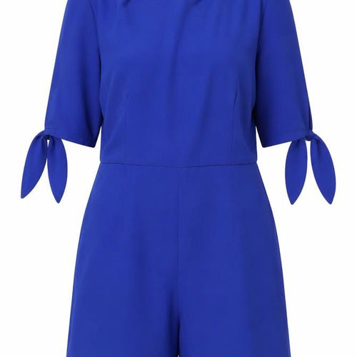 Brave Soul Women's Blue Playsuit, Size L, Casual Comfort