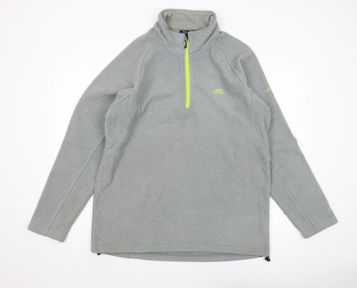 Trespass Men's Grey Fleece Sweatshirt XL Outdoor
