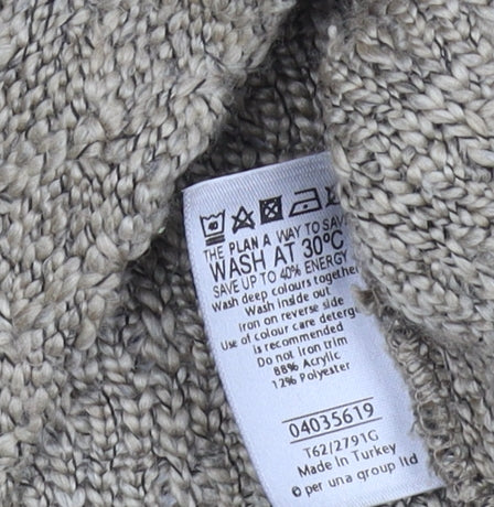 Marks and Spencer Women's Beige Cardigan Size L