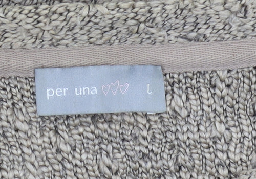 Marks and Spencer Women's Beige Cardigan Size L
