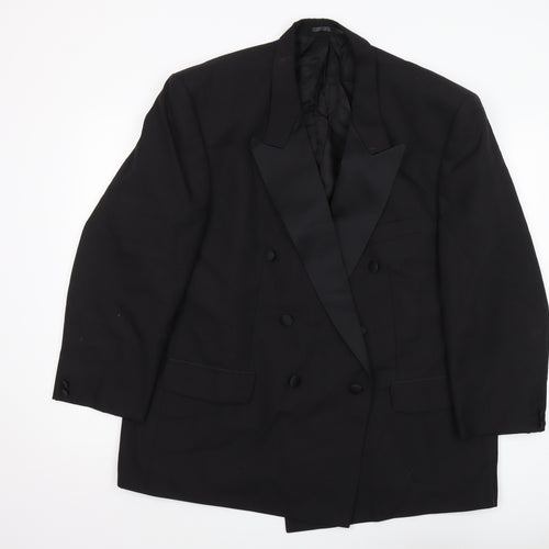 Charlton Gray Men's Black Tuxedo Blazer 48S