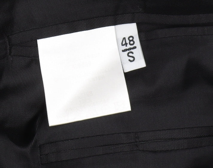 Charlton Gray Men's Black Tuxedo Blazer 48S