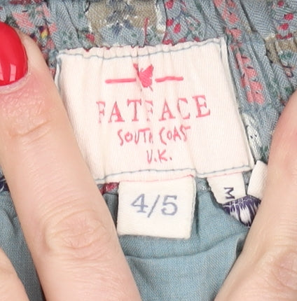 FatFace Girls Pleated Multicoloured Skirt 4-5 Years