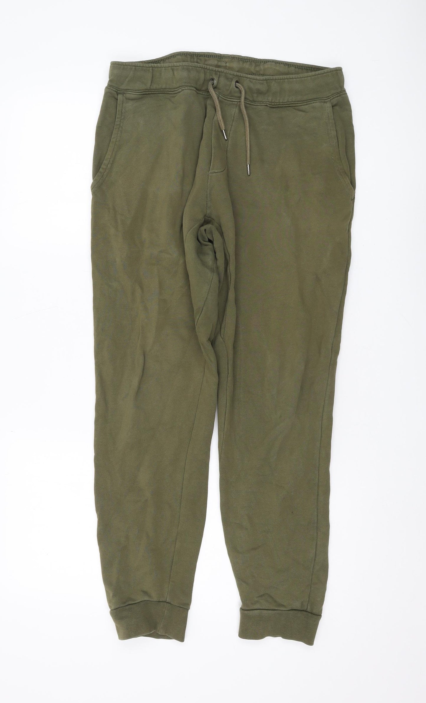 Marks and Spencer Men's Green Joggers S