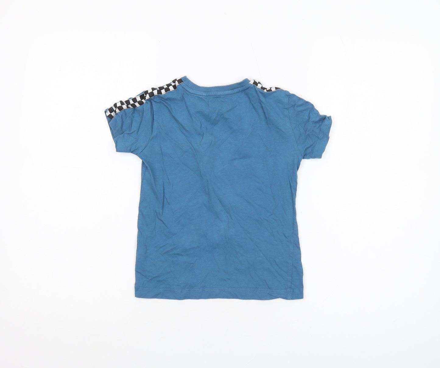 Next Boys Blue Mario Kart T-Shirt, Size 5 Years, Graphic Print
