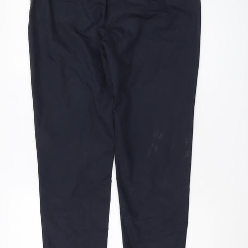 Marks and Spencer Women's Black Chino Trousers Size 12