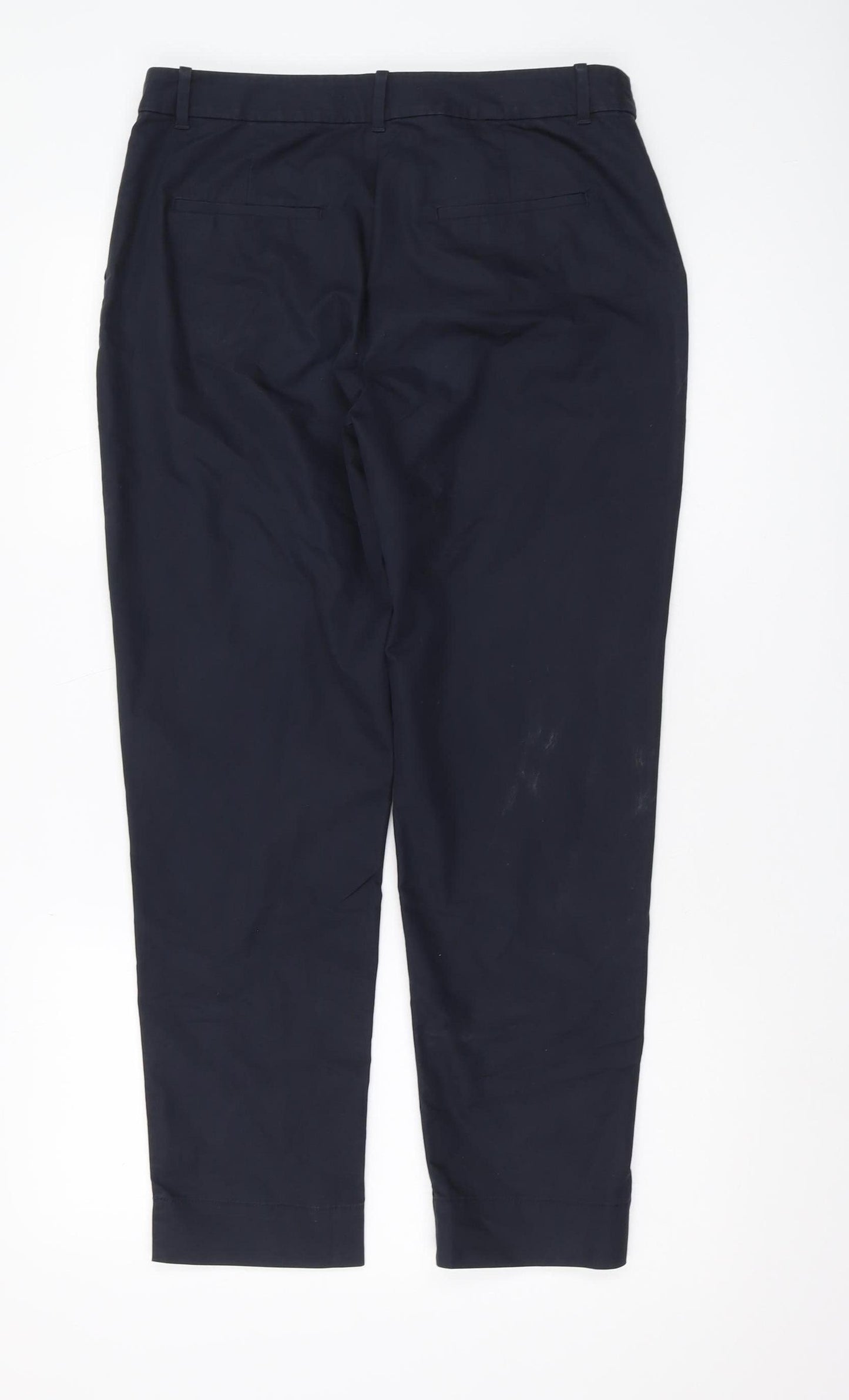 Marks and Spencer Women's Black Chino Trousers Size 12