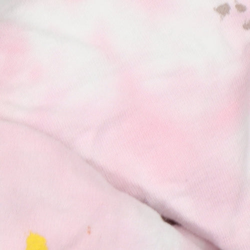 DKNY Girls Pink Tie Dye Jogger Leggings, Size 4 Years