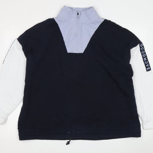 Marks and Spencer Women's Blue 12 Pullover Sweatshirt
