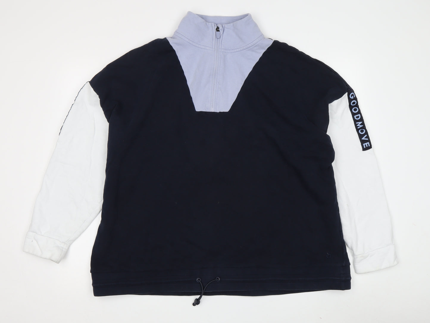 Marks and Spencer Women's Blue 12 Pullover Sweatshirt