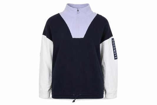Front view of Marks & Spencer Women's Blue 12 Pullover Sweatshirt