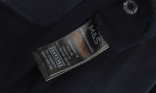 Marks and Spencer Women's Blue 12 Pullover Sweatshirt