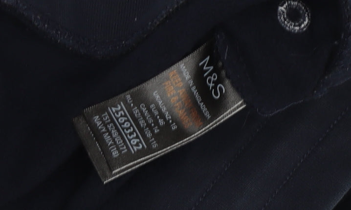 Marks and Spencer Women's Blue 12 Pullover Sweatshirt