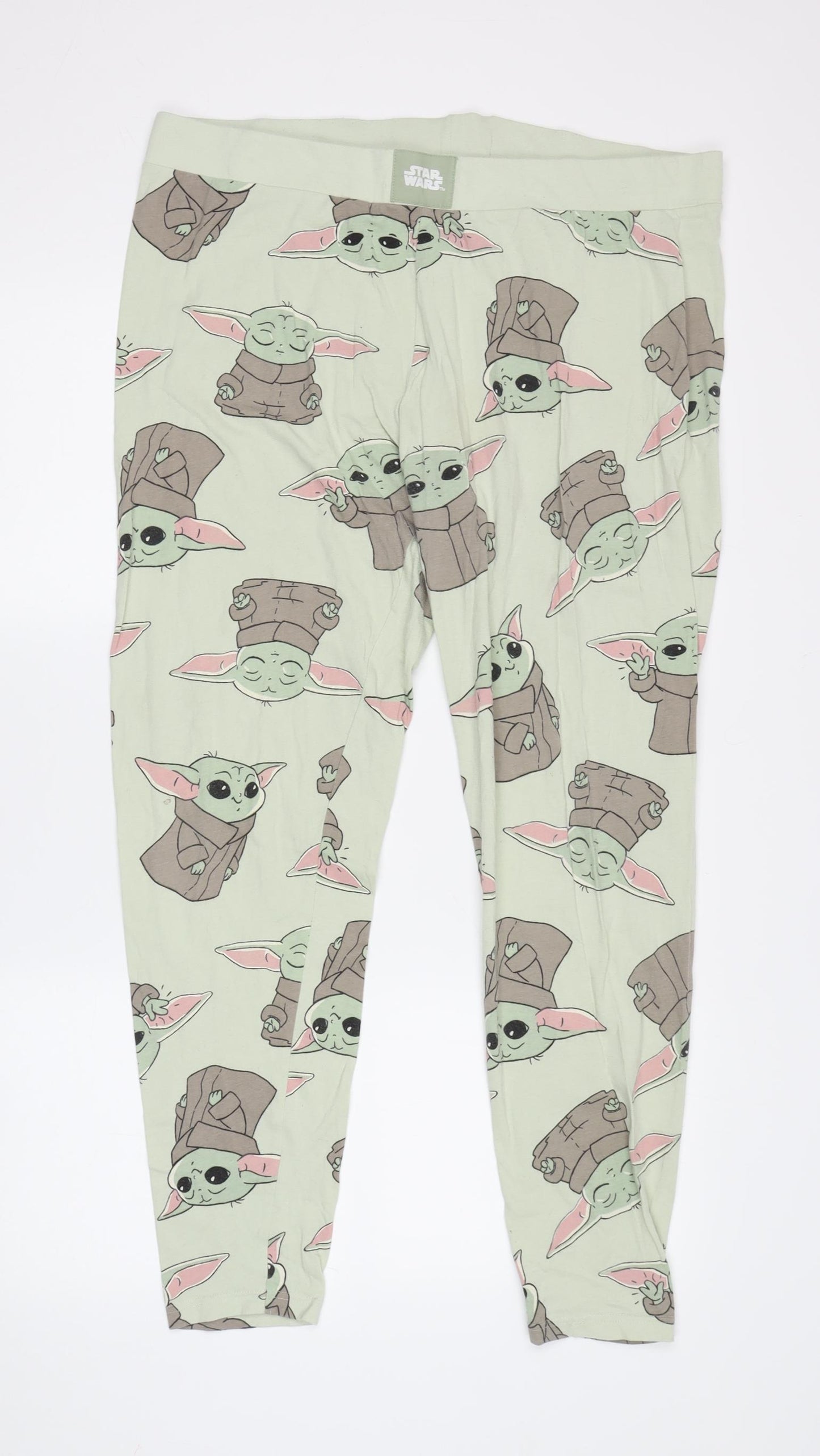 Primark Star Wars Unisex Green Pyjama Pants L