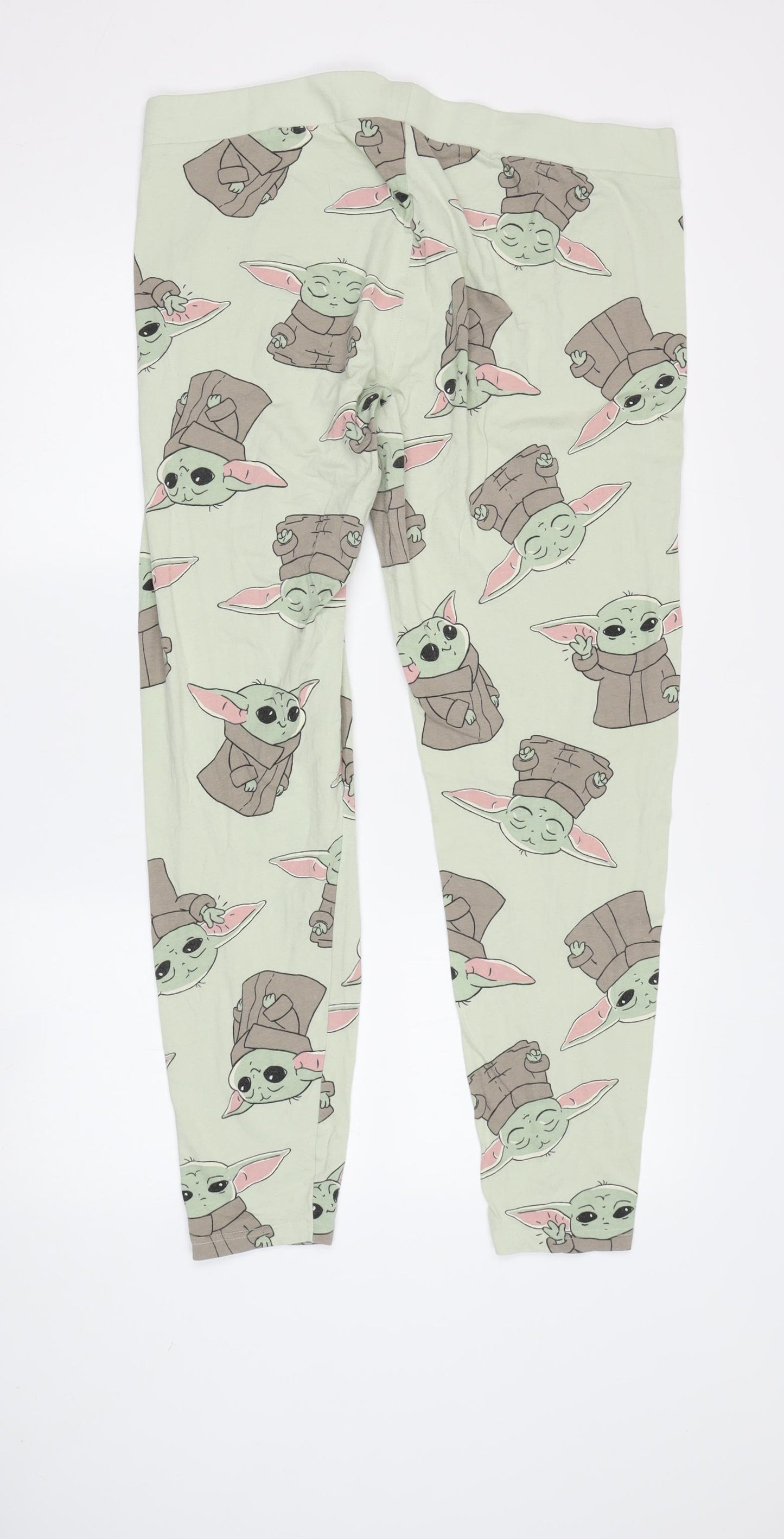 Primark Star Wars Unisex Green Pyjama Pants L