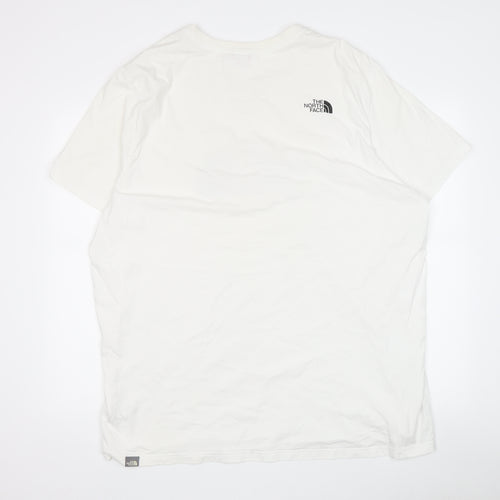The North Face Men's White 2XL Logo T-Shirt