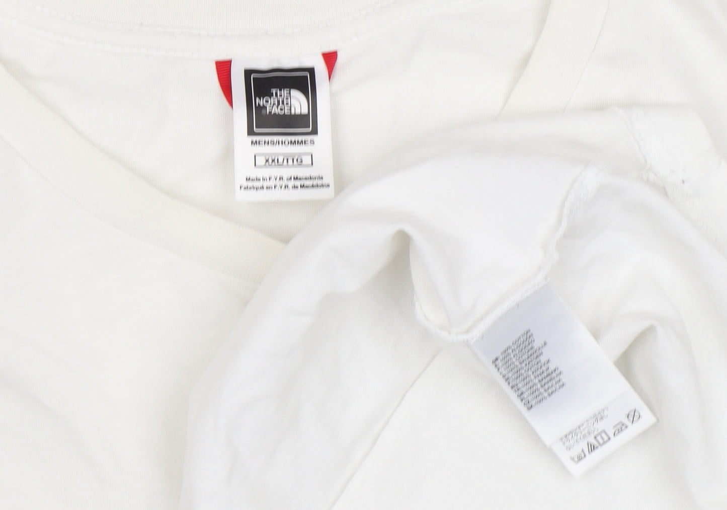 The North Face Men's White 2XL Logo T-Shirt