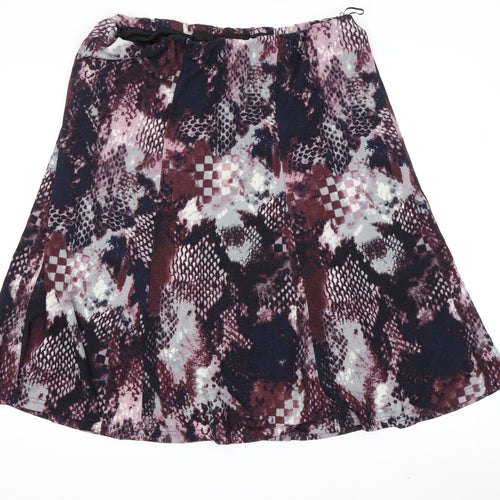 Anna Rose Women's Multicoloured Flare Skirt