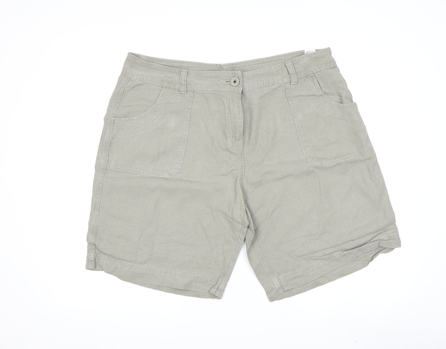 Marks and Spencer Beige Chino Women’s Shorts Size 18