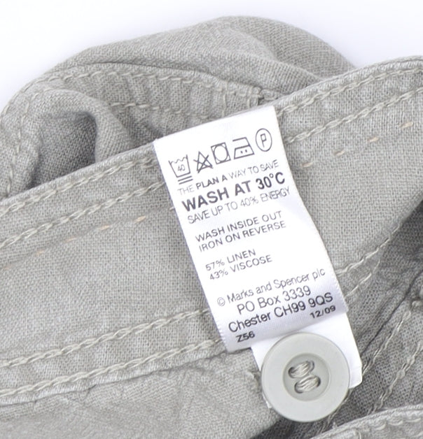 Marks and Spencer Beige Chino Women’s Shorts Size 18
