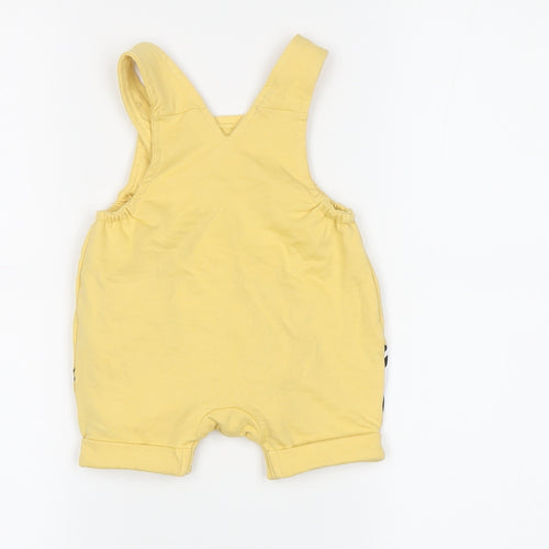 Disney Baby Unisex Yellow Romper, 0-3 Months, The Lion King