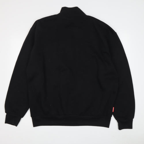 Slazenger Men's Black XL 1/2 Zip Sweatshirt