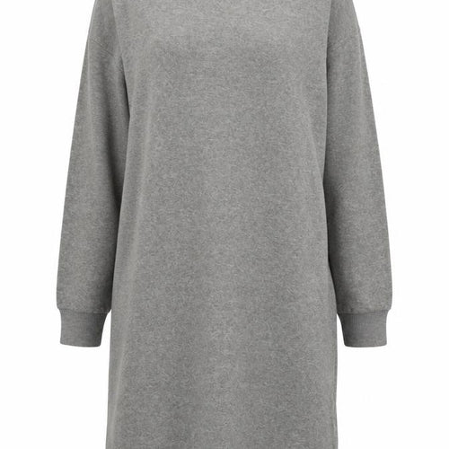 Marks and Spencer Women's Grey T-Shirt Dress, Size 6