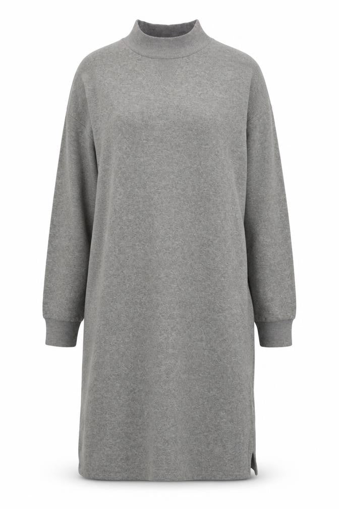 Marks and Spencer Women's Grey T-Shirt Dress, Size 6